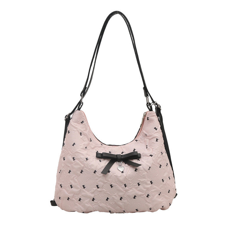 Stylish Quilted Shoulder Bag Kalsten