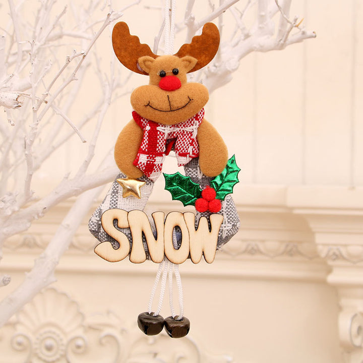 Decorative Christmas Snowman Wreath Kalsten