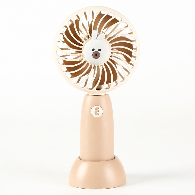 Unisex Portable Handheld Cooling Fan with Cute Animal Design Kalsten