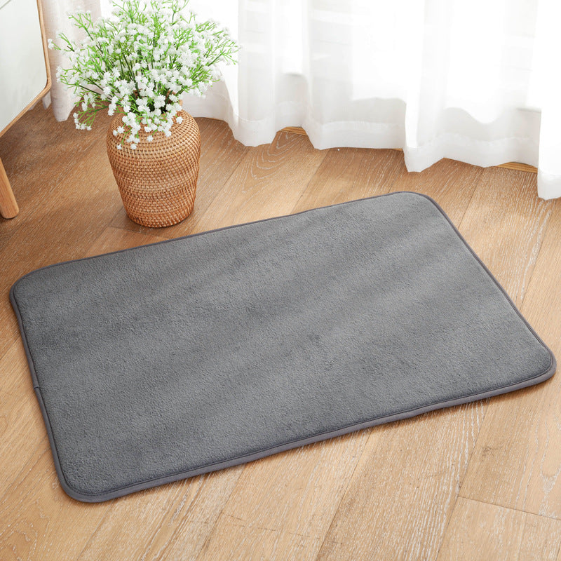 Premium Absorbent Memory Foam Bath Mat