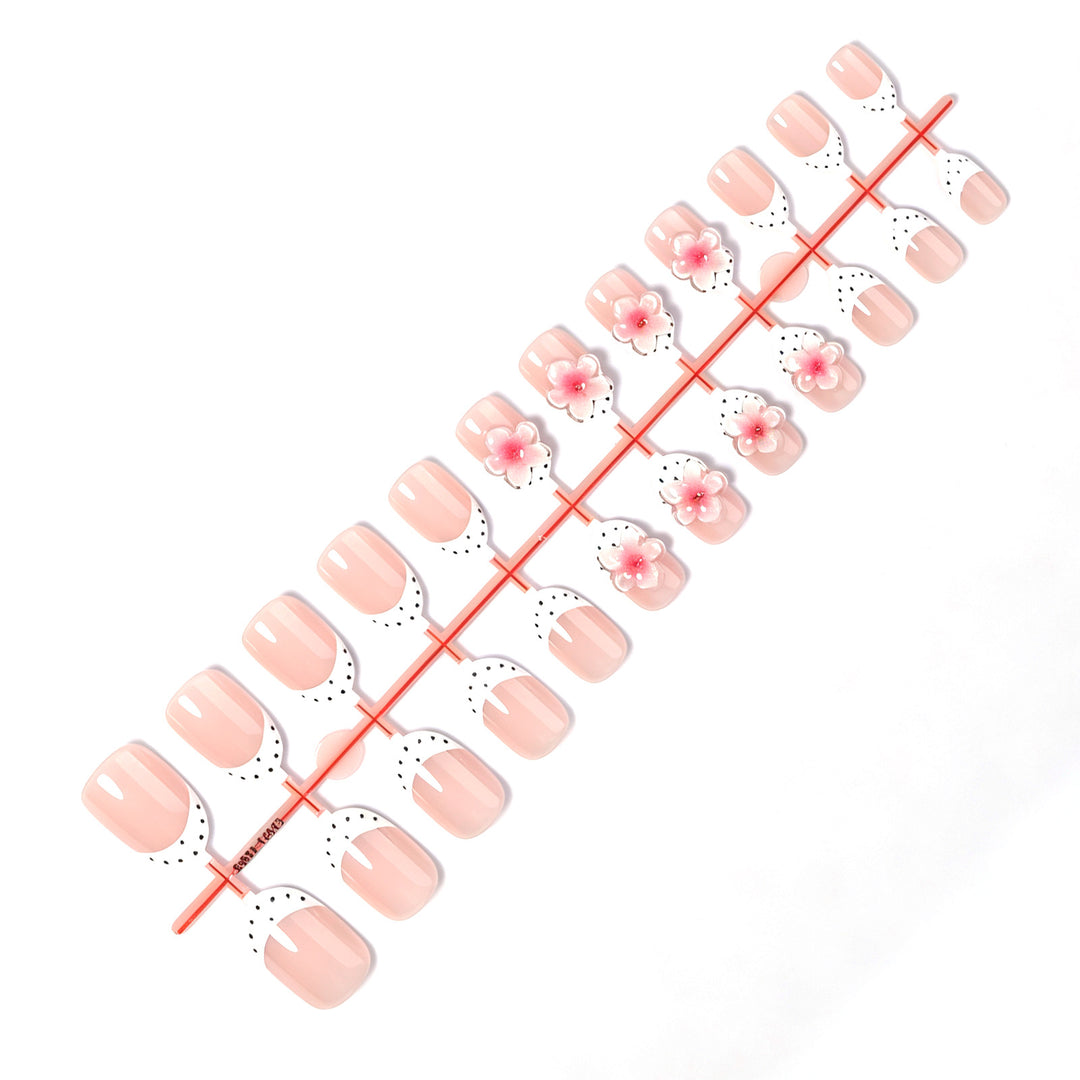 Detailed Floral Design Press-On Nails kalsten