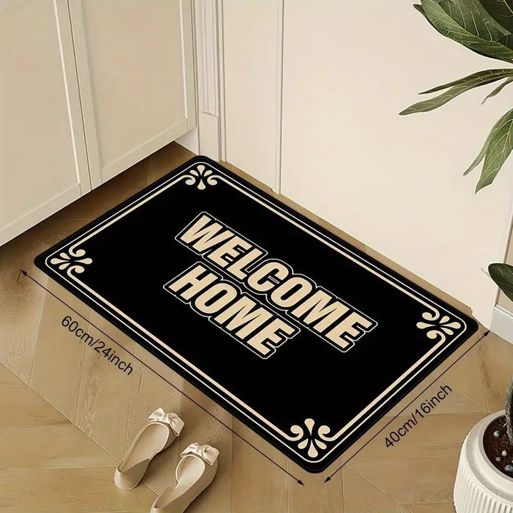 Welcome Warning Doormat Kalsten
