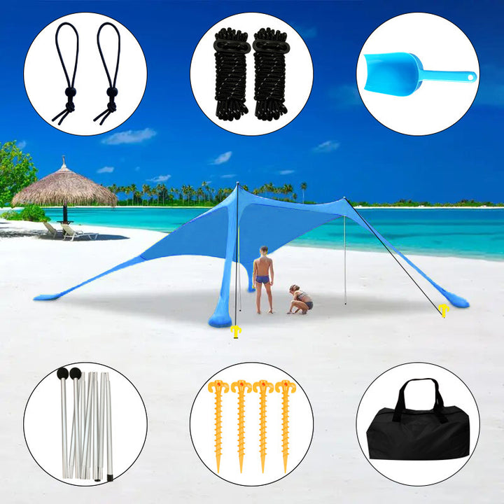 WoLightweight Sandproof Beach Blanket Kalsten