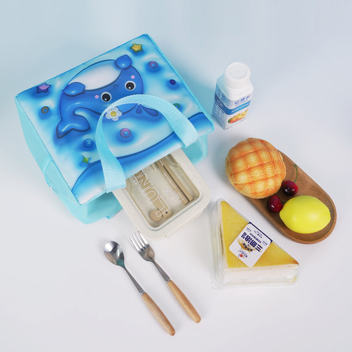 Cute Cartoon Themed Insulated Lunch Bag