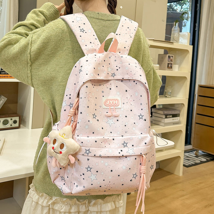 Stylish Star-Printed Backpack Kalsten 1791205440