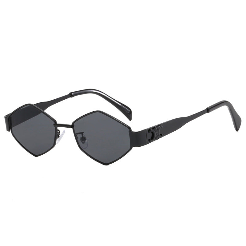 Fashionable sunglasses in hexagonal design Kalsten