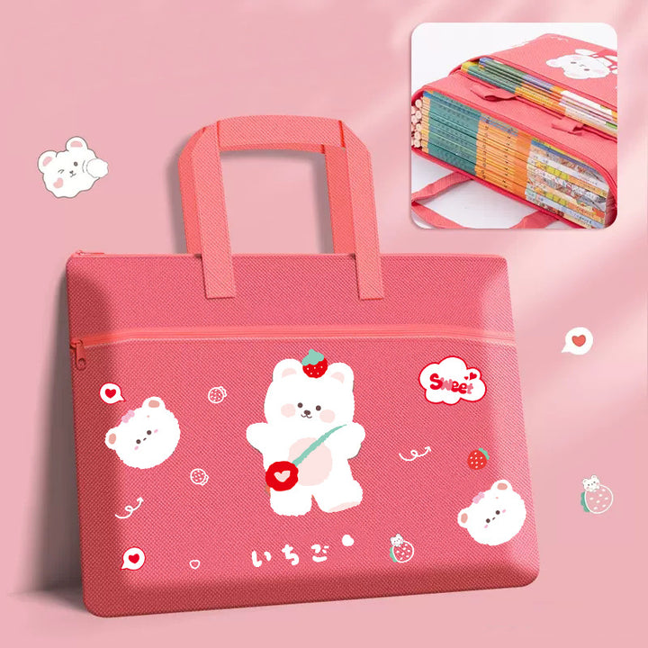 Fun Printed Laptop Tote Bag