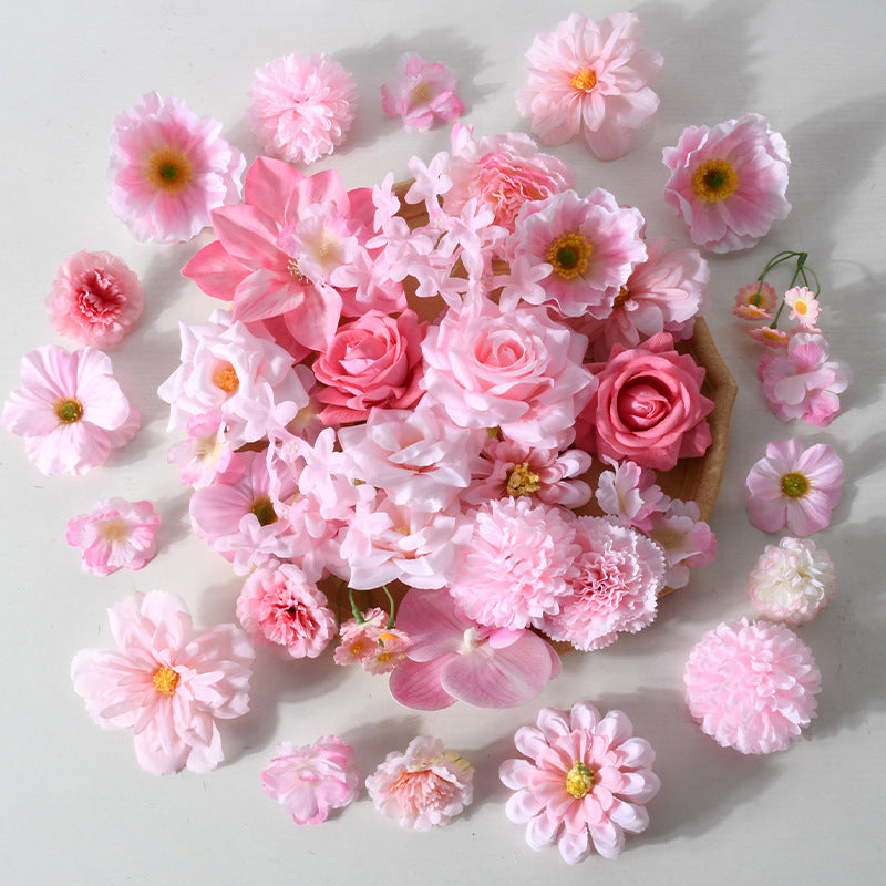 Floral Accent  Hair Clips