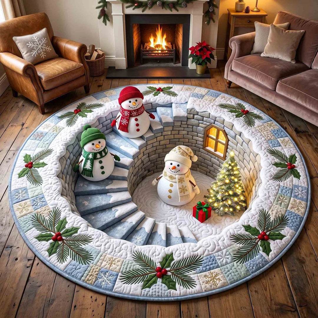 Decorative Holiday Themed Mat for Seasonal Decor