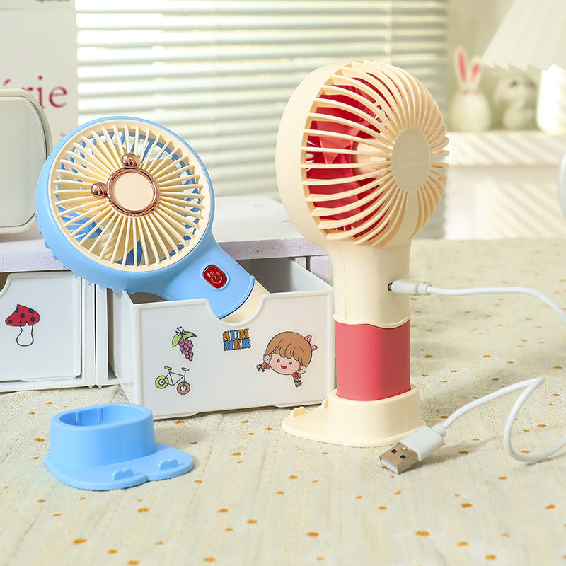 Women Portable Hand Fan with Innovative Animal Design Kalsten