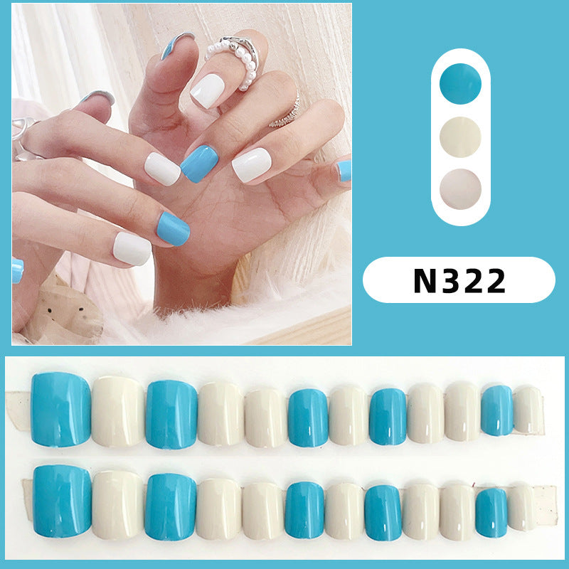 Stylish Press-On Nail Design