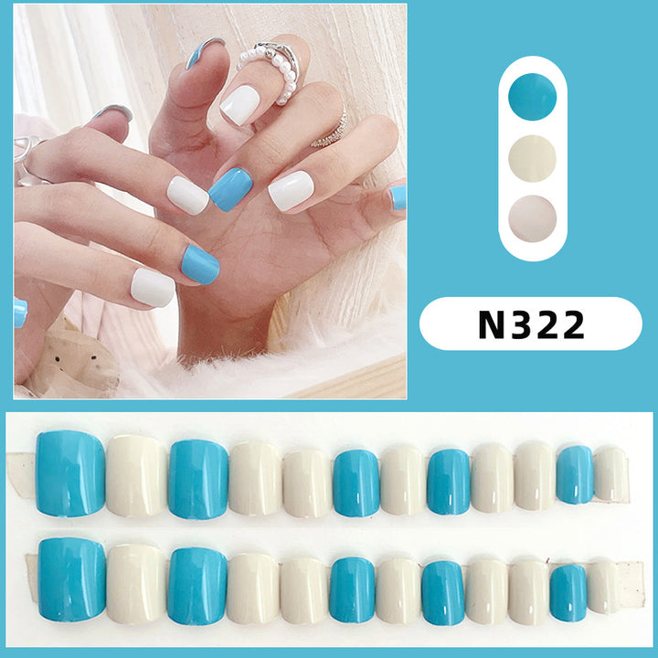 Stylish Press-On Nail Design