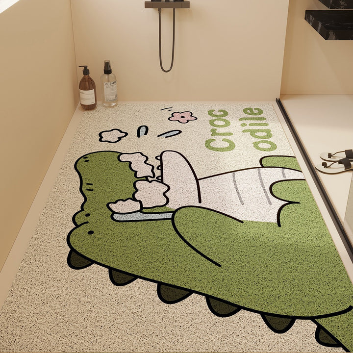 Playful Animal Themed Memory Foam Mat Kalsten