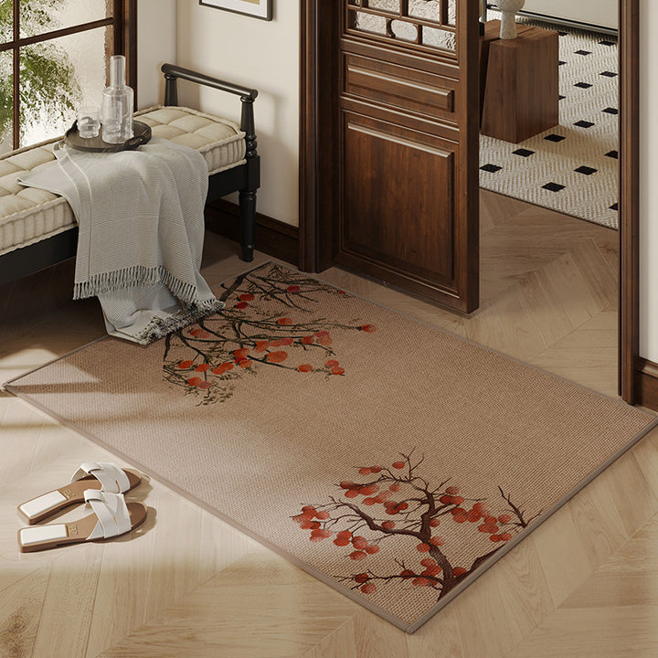 Oval-shaped Decorative Bath Mat Kalsten