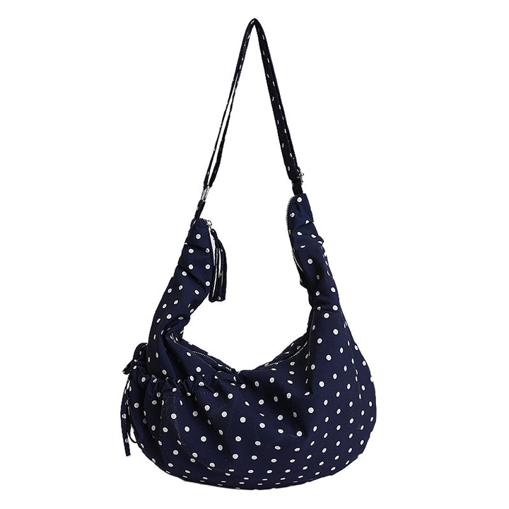 Polka Dot Sling Tote Bag