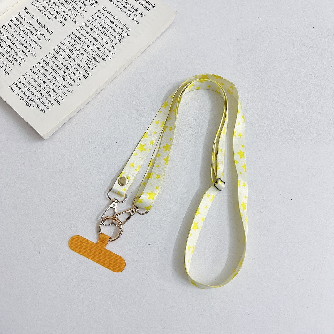 Decorative Star Pattern Lanyard Kalsten