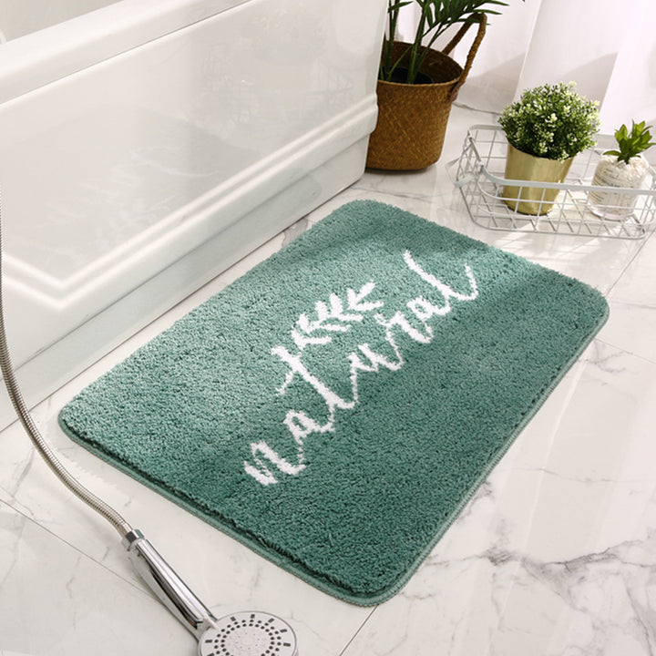 Plush Bathroom Mat