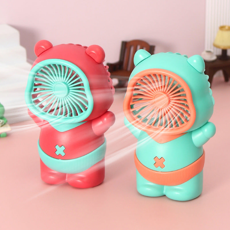 Women portable mini fan in bear design Kalsten
