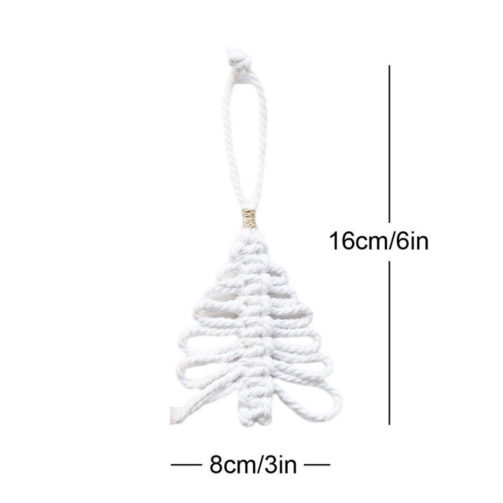 Macrame Christmas Tree Ornament Kalsten