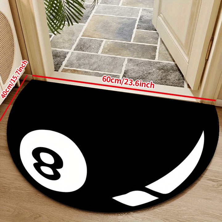 Plush Cartoon Shaped Cat Floor Bath Mat With Non Slip Backing And Memory Foam Padding