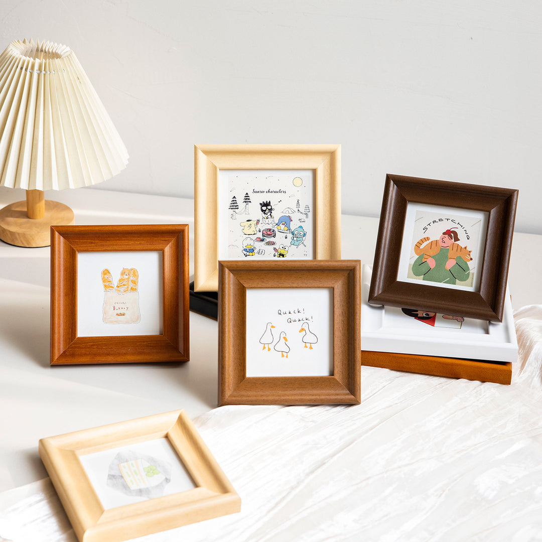Whimsical Illustrated Wall Art Frame