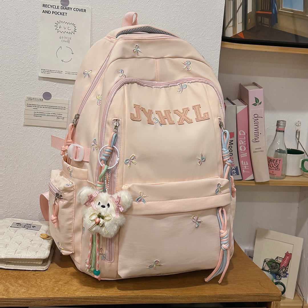 Decorative Embroidered Backpack Kalsten