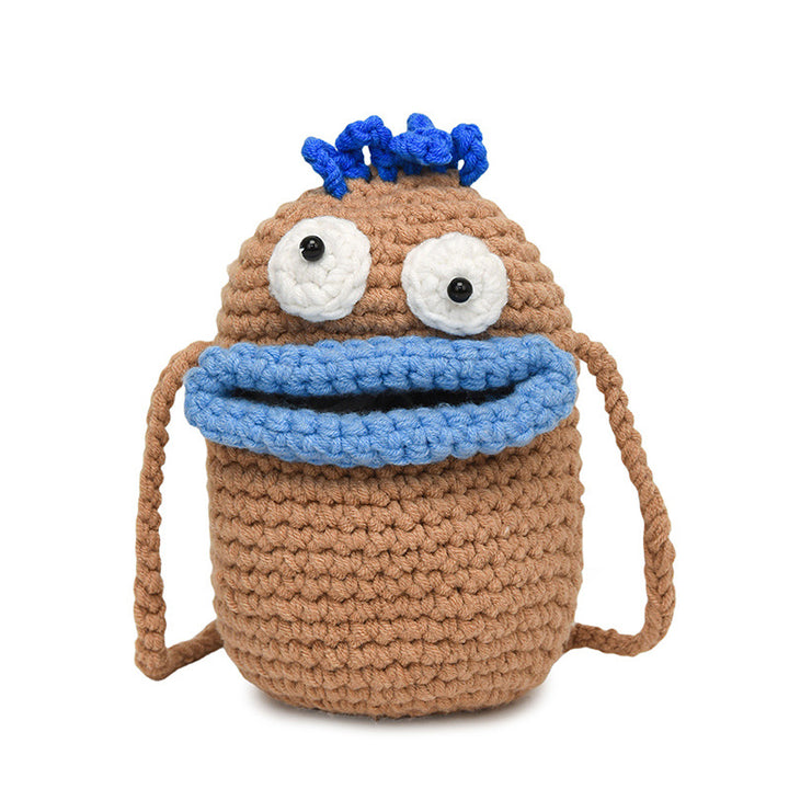 Cute Character Crochet Backpack