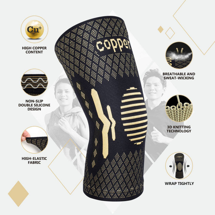 Copper Infused Knee Support Kalsten