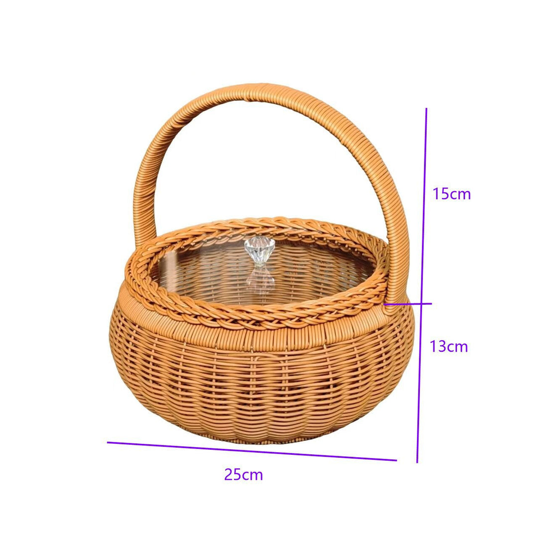 Handcrafted Woven Picnic Basket Kalsten