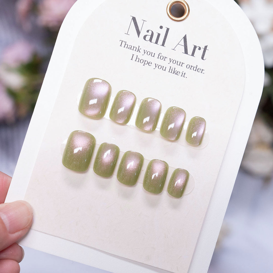 Elegant Press-On Nail Art Set
