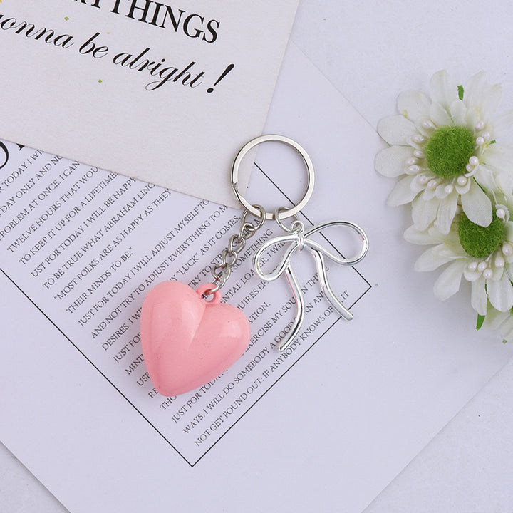 Charming Heart-Shaped Keychain kalsten