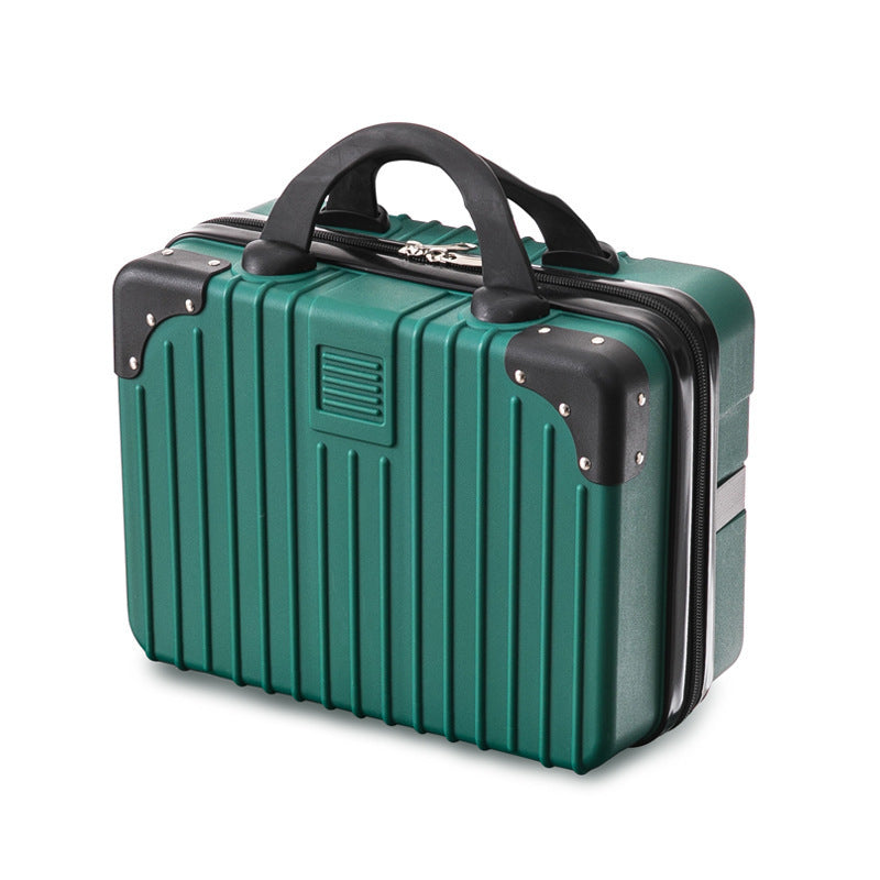hard-shell cosmetic travel case with double top handles and reinforced corner protectors Kalsten