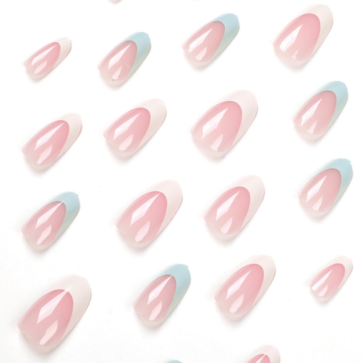 Artful nail art with French design Kalsten