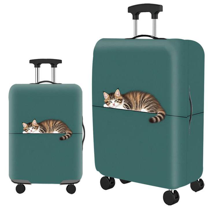 Unisex Hard-shell Suitcase with Playful Hedgehog Design Kalsten