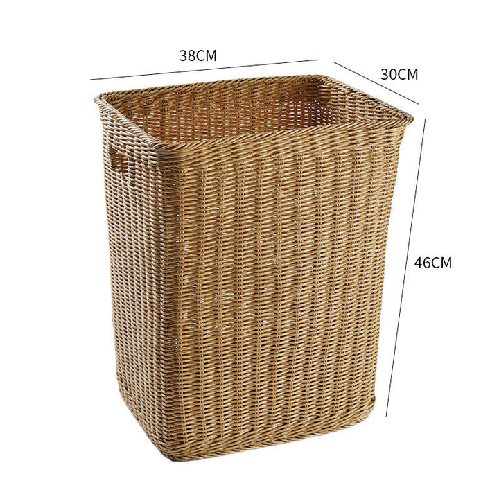 Premium Handwoven Wicker Storage Bin Kalsten