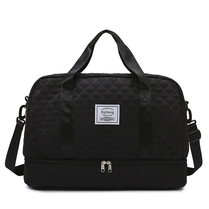Quilted Travel Weekender Bag