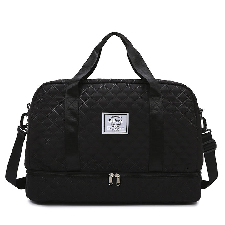 Quilted Travel Weekender Bag