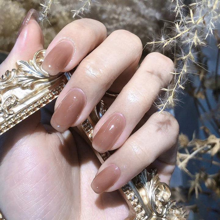 Glossy Elegant Nail Enhancements