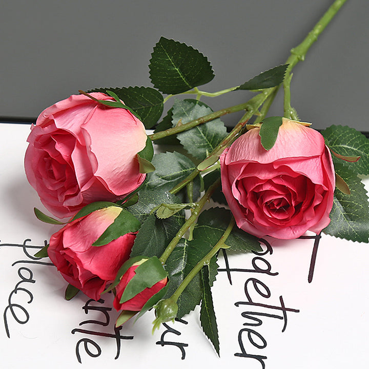 Realistic Artificial Rose Arrangement