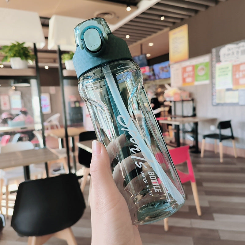 Women’s sporty water bottle with innovative closure Kalsten