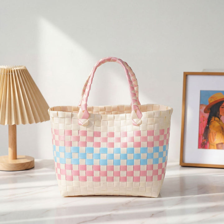 Structured shopping bag in modern design Kalsten