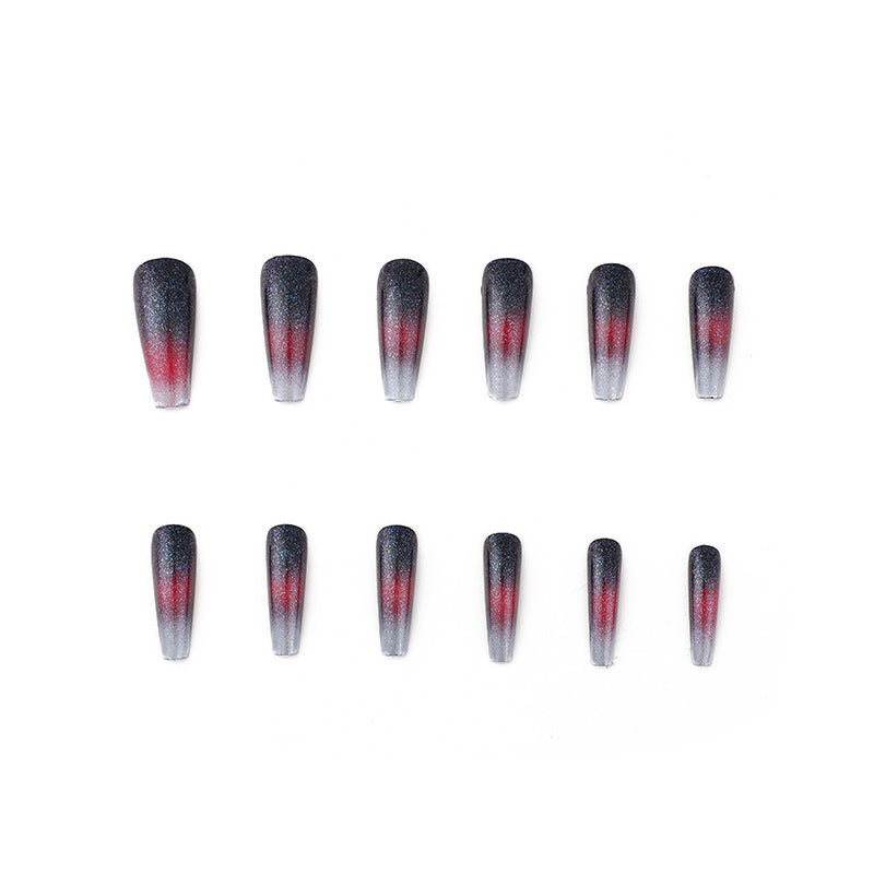 Glamorous artificial nails with gradient Kalsten