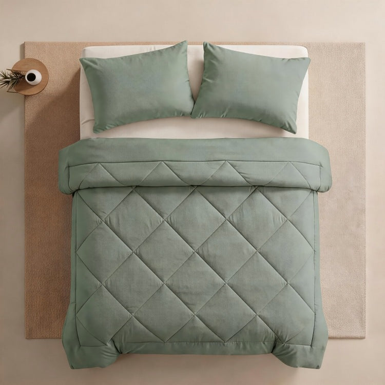 Luxurious Quilted Comforter Set Kalsten