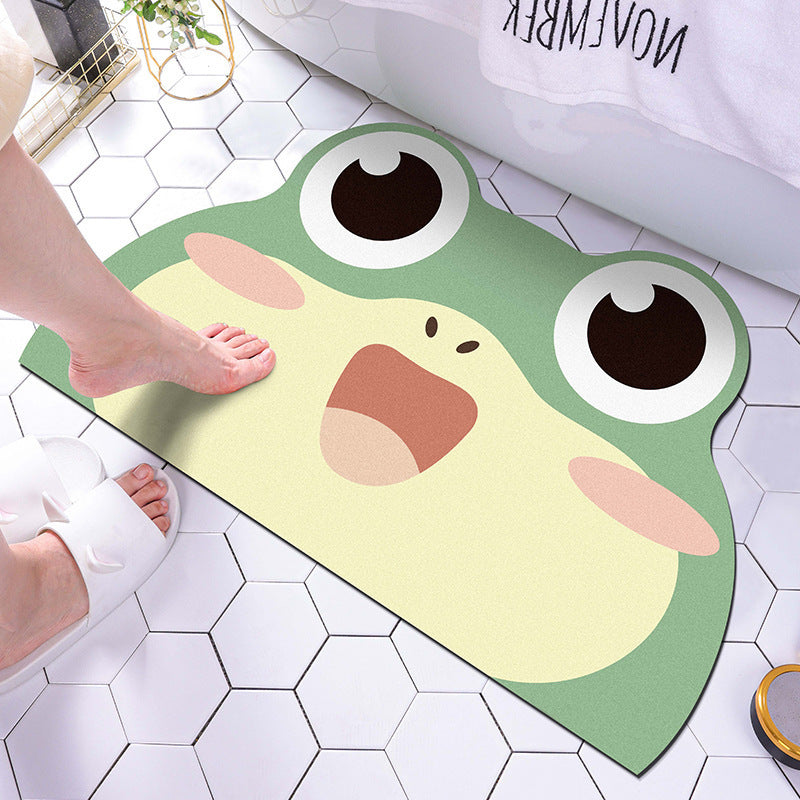 Lion-Themed Plush Bath Mat Kalsten