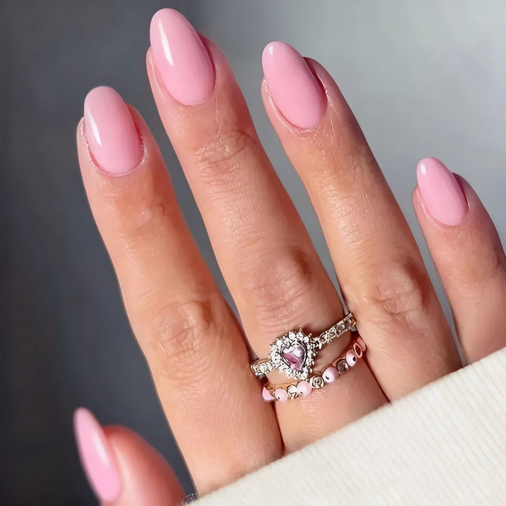 Elegant Glossy Press-On Nail Enhancements Kalsten