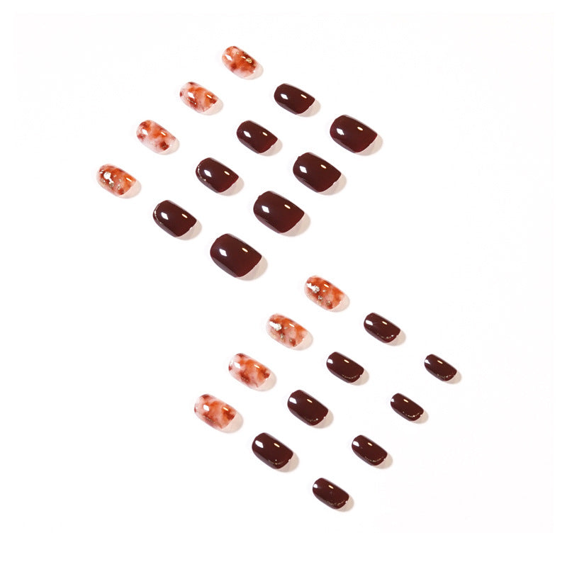 Artful Nail Art with Natural Color Shades Kalsten