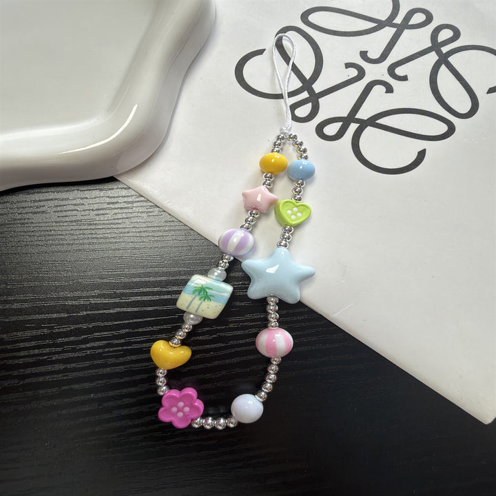 Beaded Charm Eyewear Chain Holder Kalsten