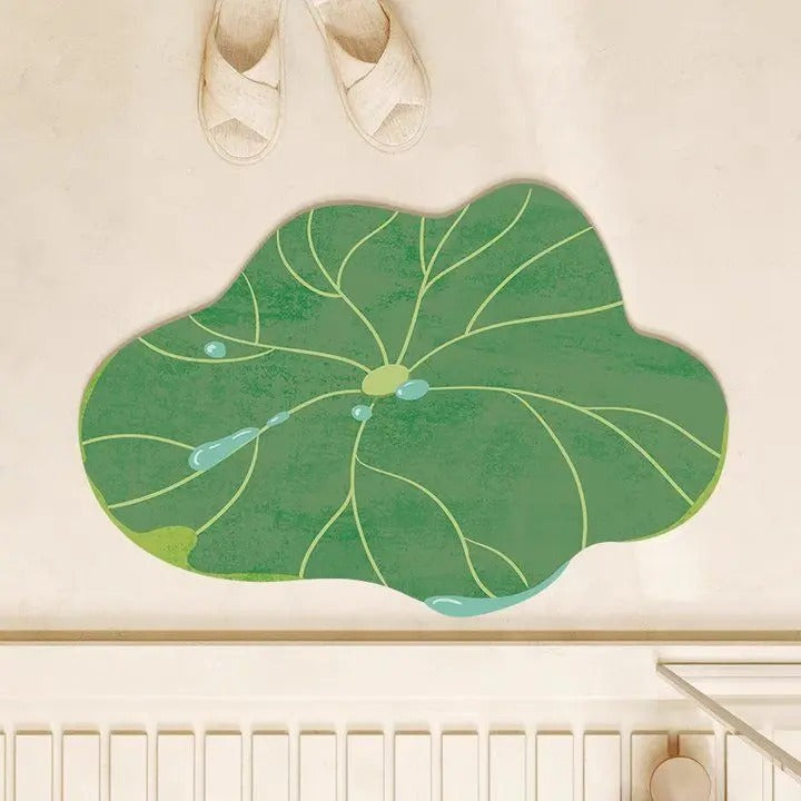 Playful Cartoon Bath Mat