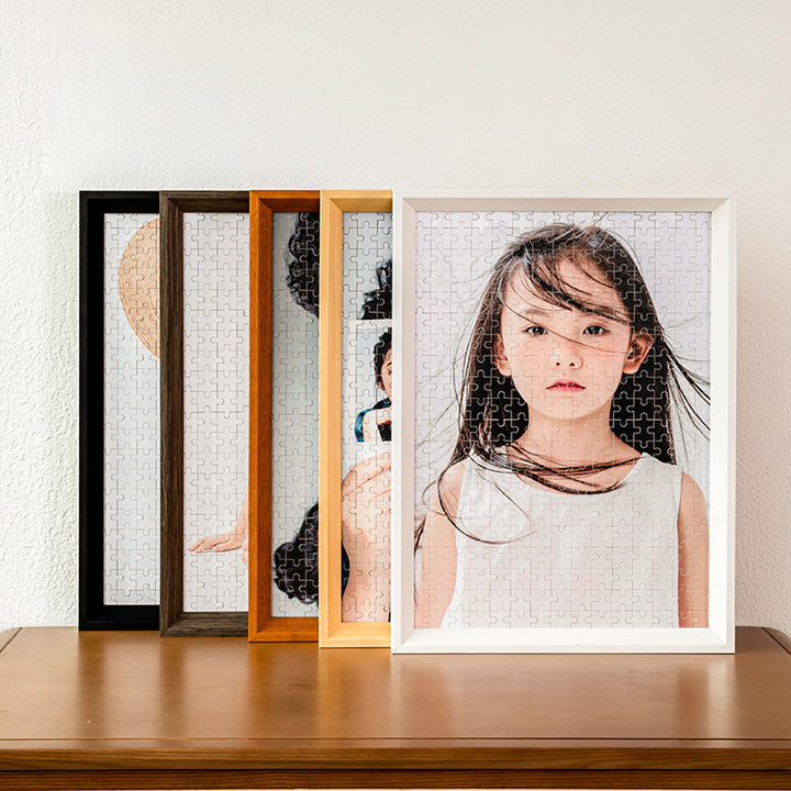 Puzzle Artwork Display Frame for Home Decor
