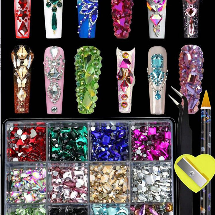 Decorative Nail Art Rhinestone Kit